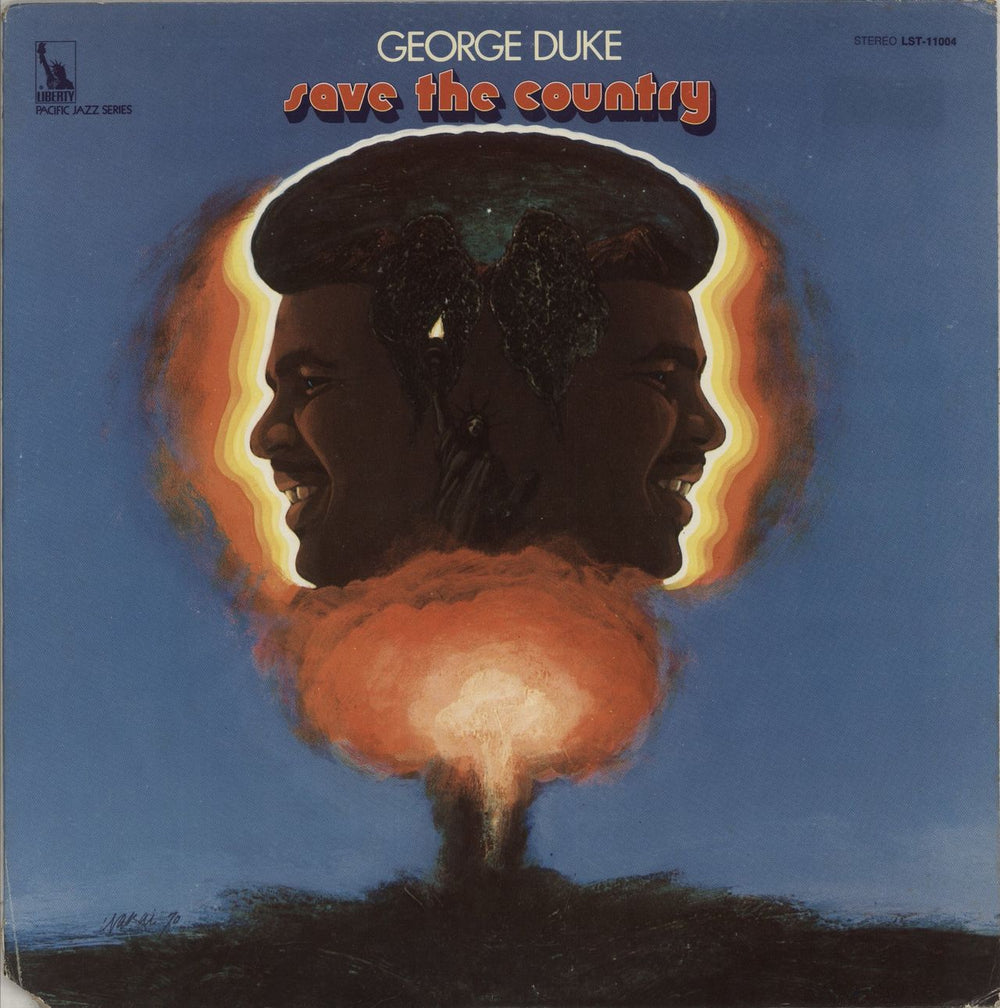 George Duke Save The Country US vinyl LP album (LP record) LST-11004