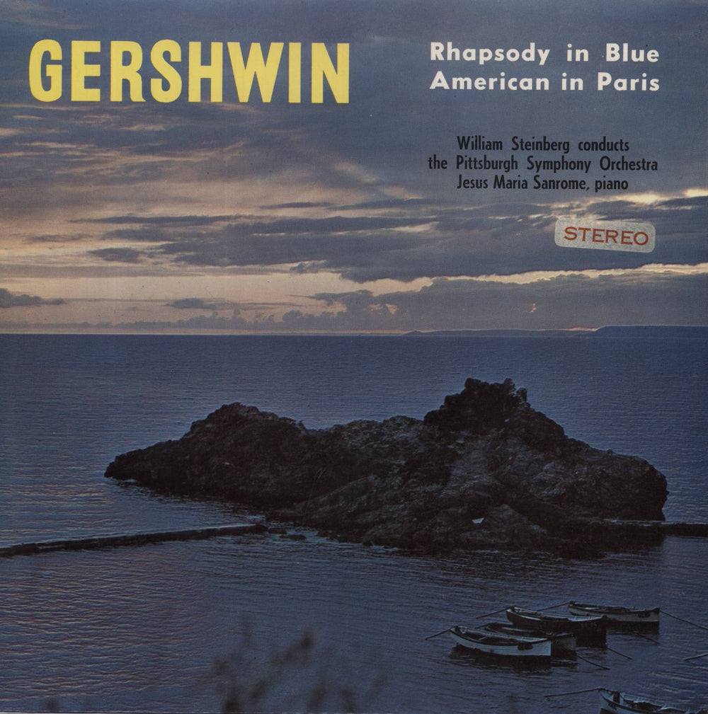 George Gershwin Rhapsody In Blue / An American In Paris UK vinyl LP album (LP record) STP75