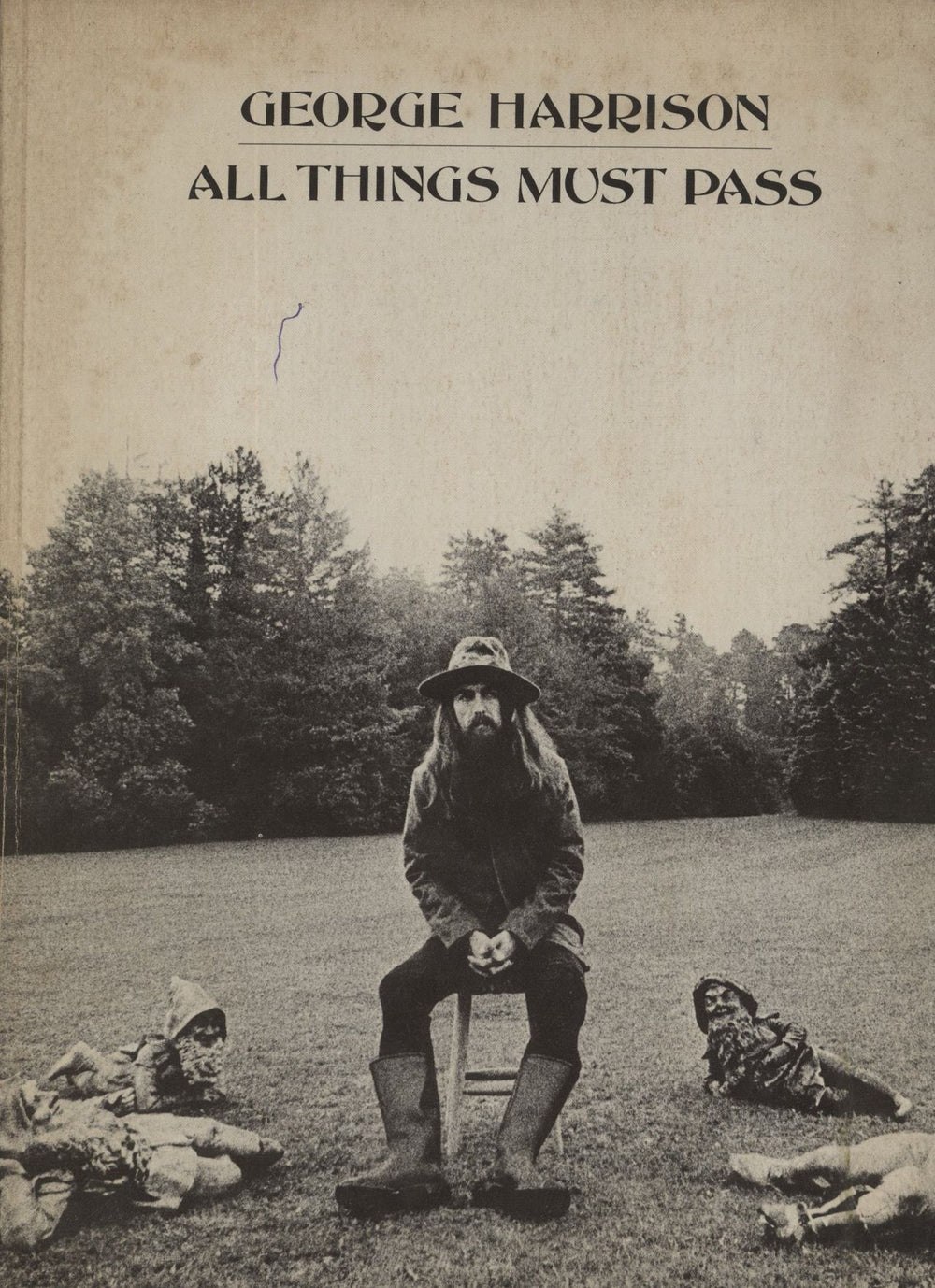 George Harrison All Things Must Pass UK book SONGBOOK