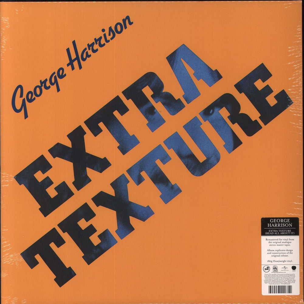 George Harrison Extra Texture - 180 Gram Vinyl - Sealed UK vinyl LP album (LP record) 5709035