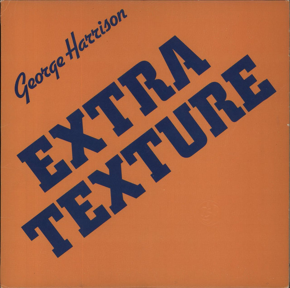 George Harrison Extra Texture - VG UK vinyl LP album (LP record) PAS10009