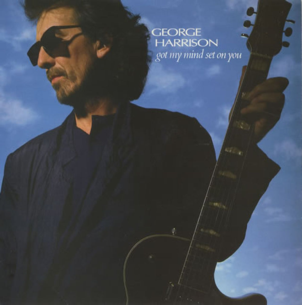 George Harrison Got My Mind Set On You - P/S - Inj UK 7" vinyl single (7 inch record / 45) W8178