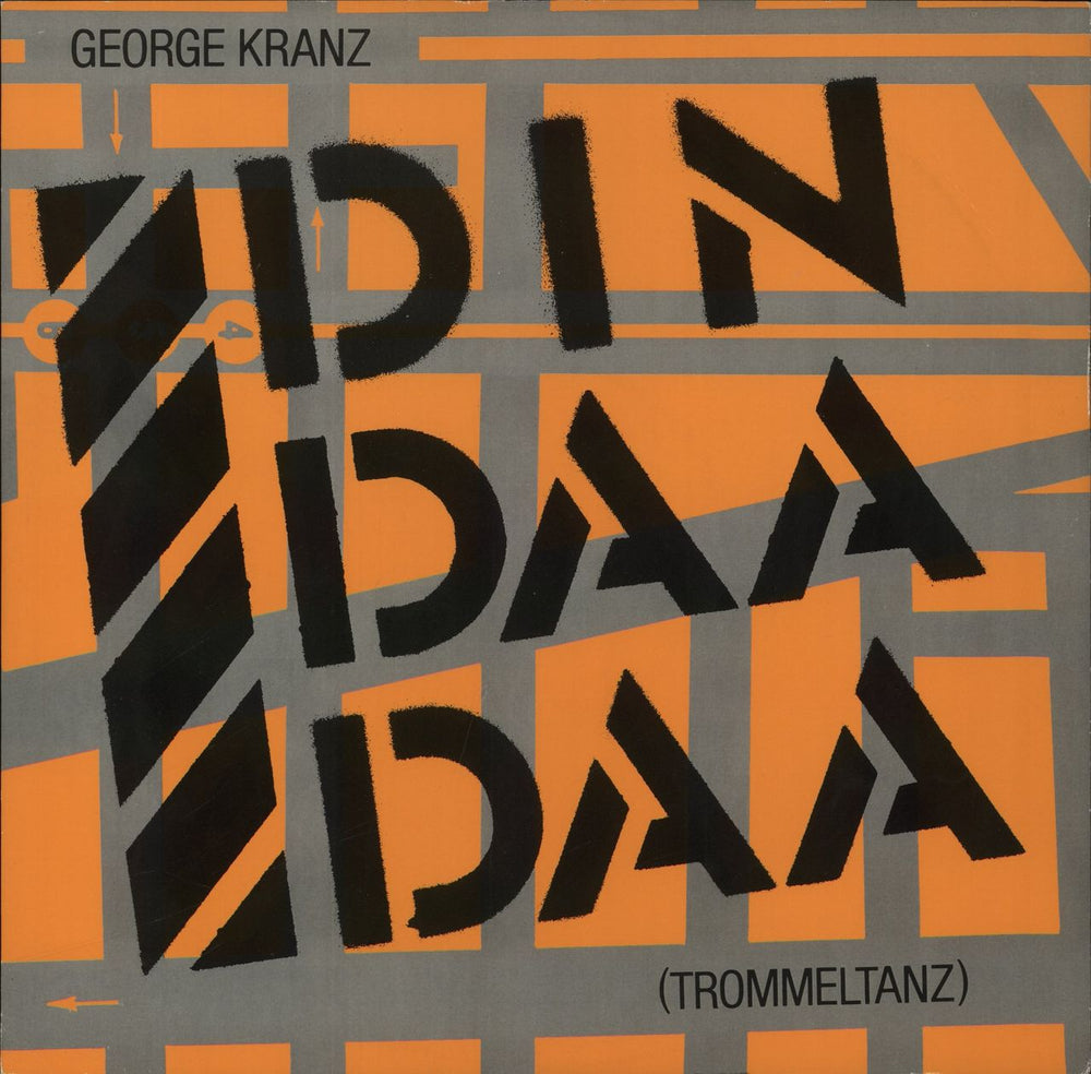 George Kranz Din Daa Daa UK 12" vinyl single (12 inch record / Maxi-single) 12BRW2