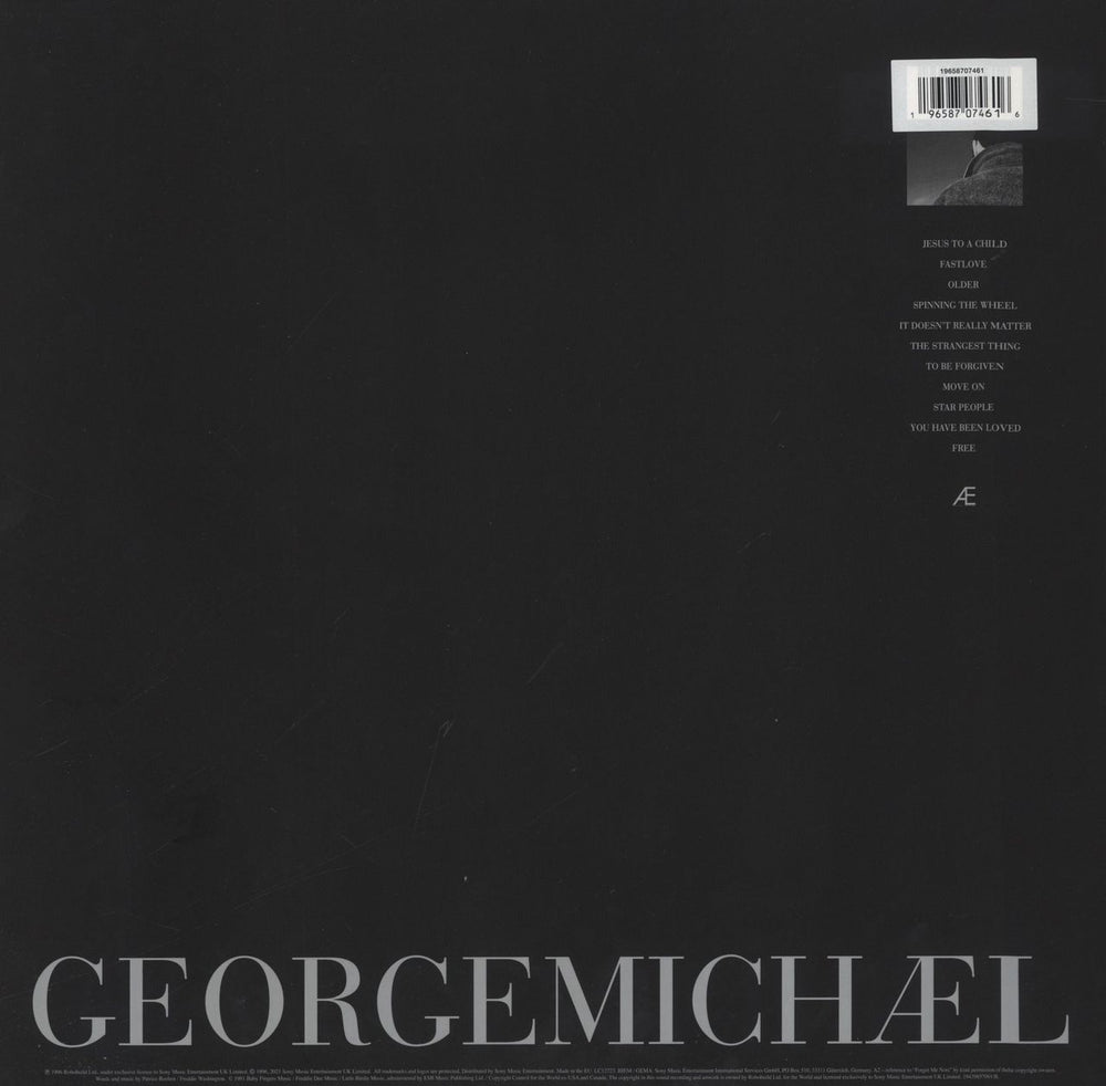 George Michael Older: Remastered - Red Vinyl UK 2-LP vinyl record set (Double LP Album) 196587074616