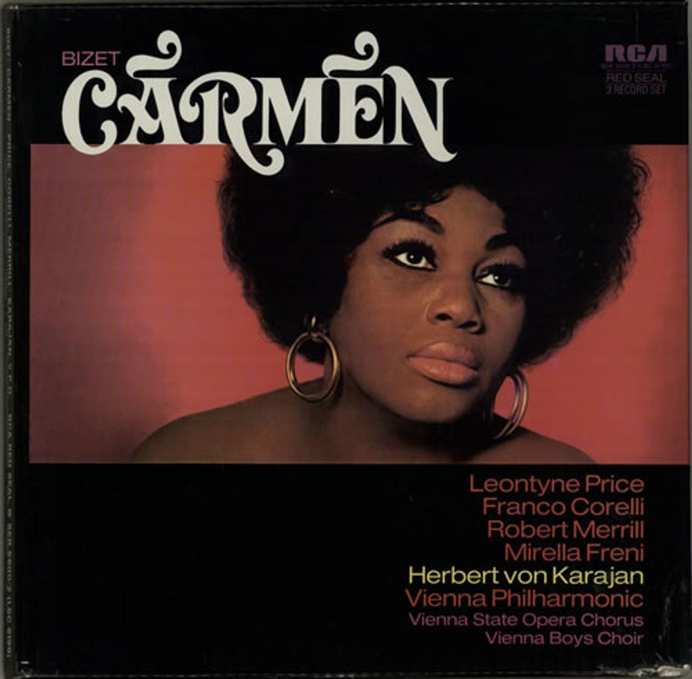 Georges Bizet Carmen UK Vinyl Box Set SER5600/2