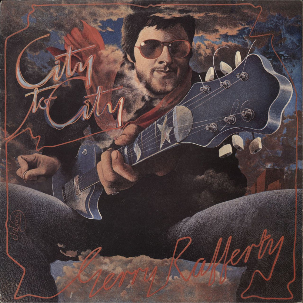 Gerry Rafferty City To City - EX UK vinyl LP album (LP record) UAS30104