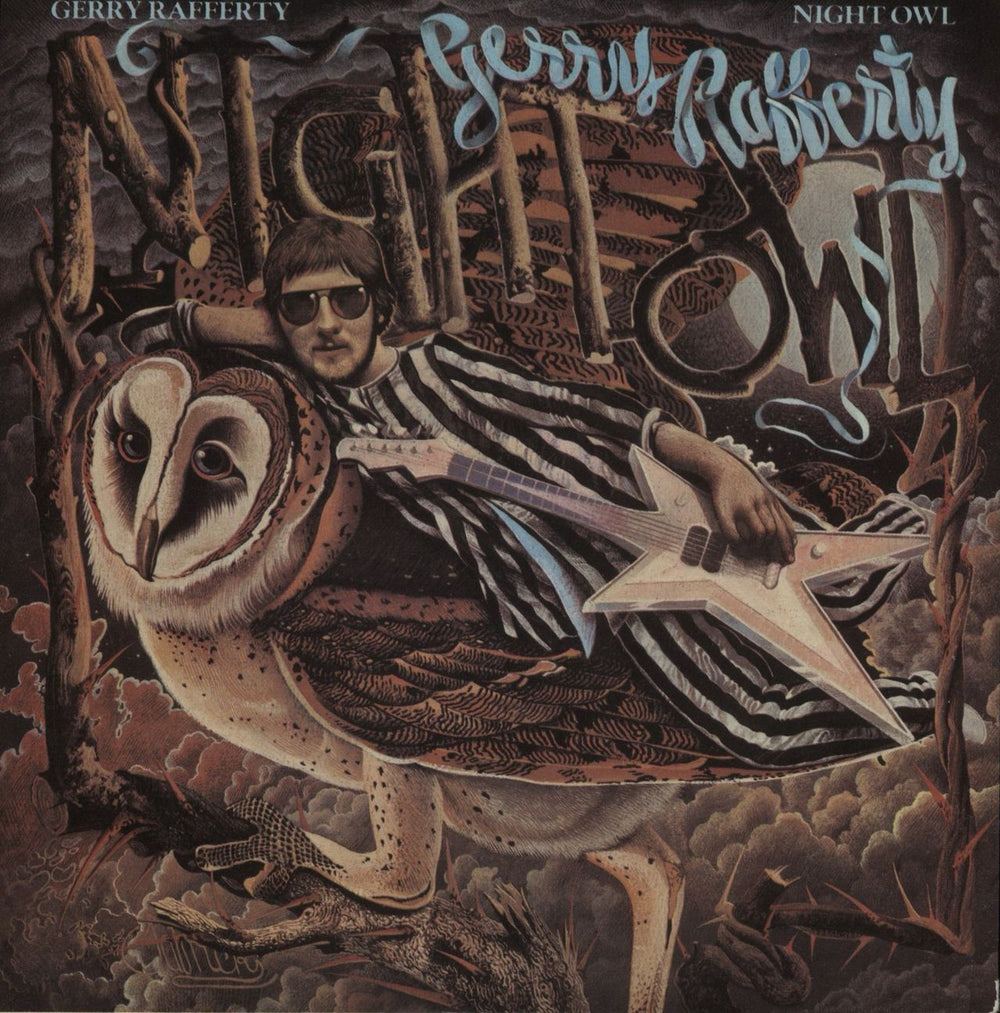 Gerry Rafferty Night Owl UK 7" vinyl single (7 inch record / 45) UP36512