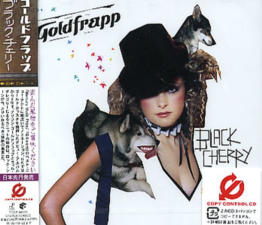Goldfrapp Black Cherry Japanese CD album (CDLP) TOCP-66177