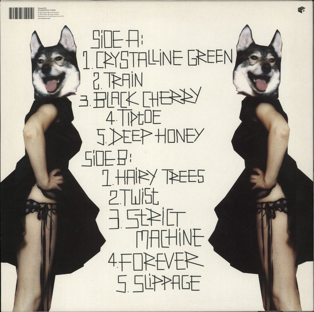 Goldfrapp Black Cherry UK vinyl LP album (LP record) 724358319910