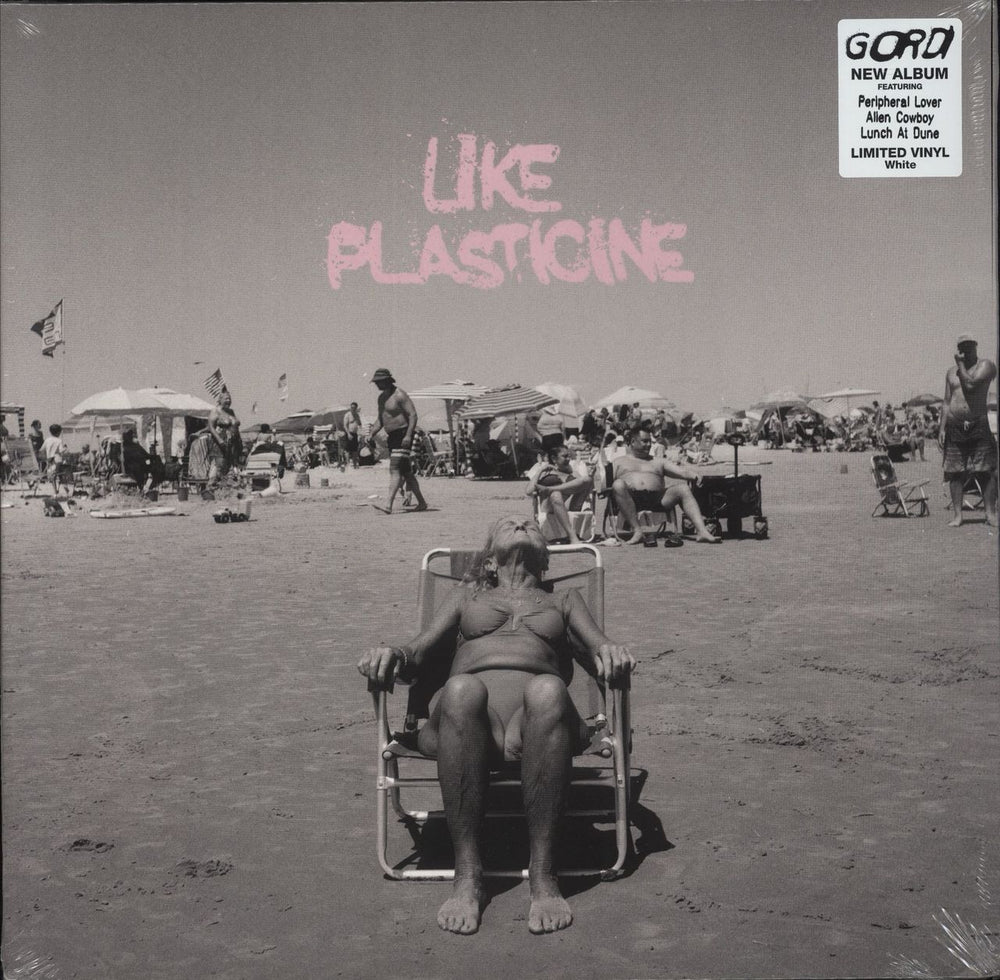 Gordi Like Plasticine - White Vinyl - Sealed UK vinyl LP album (LP record) MUSH015LP1