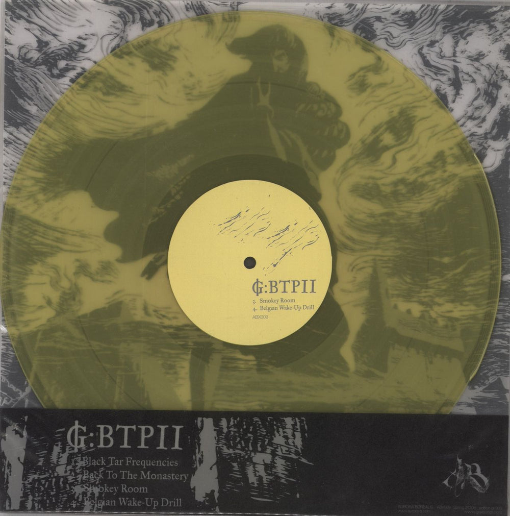 Grails Black Tar Prophecies Vol II - Yellow Translucent Vinyl UK 12" vinyl single (12 inch record / Maxi-single)