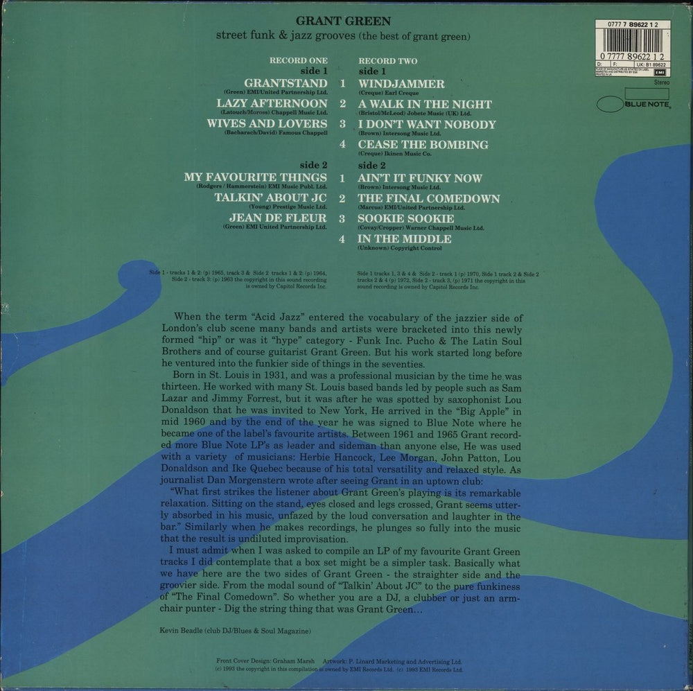 Grant Green Street Funk & Jazz Grooves (The Best Of Grant Green