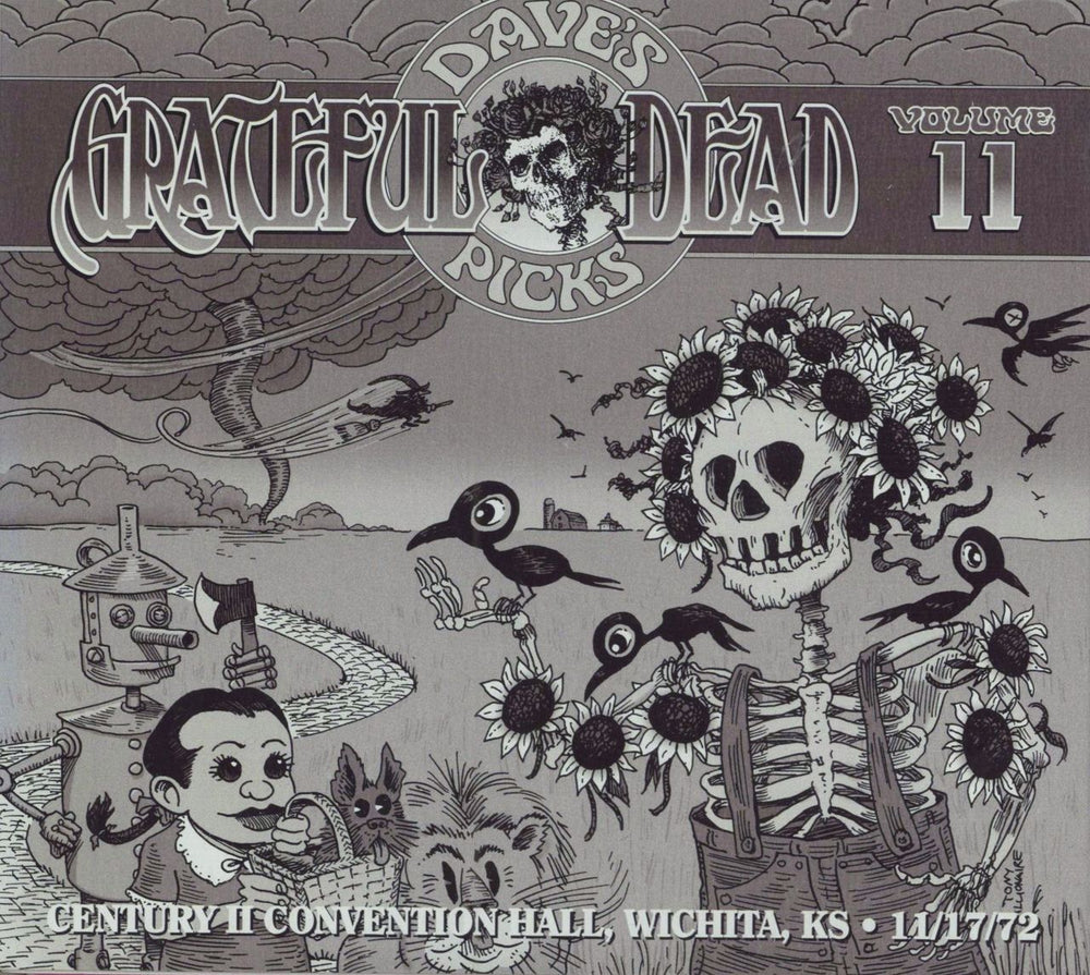 Grateful Dead Dave's Picks Volume 11: Century II Convention Hall, Wichita, KS 11/17/72 US 3-CD album set (Triple CD) R2541135
