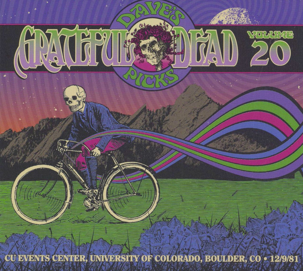 Grateful Dead Dave's Picks Volume 20: CU Events Center, University Of Colorado, Boulder, CO 12/9/81 US 3-CD album set (Triple CD) R2552292