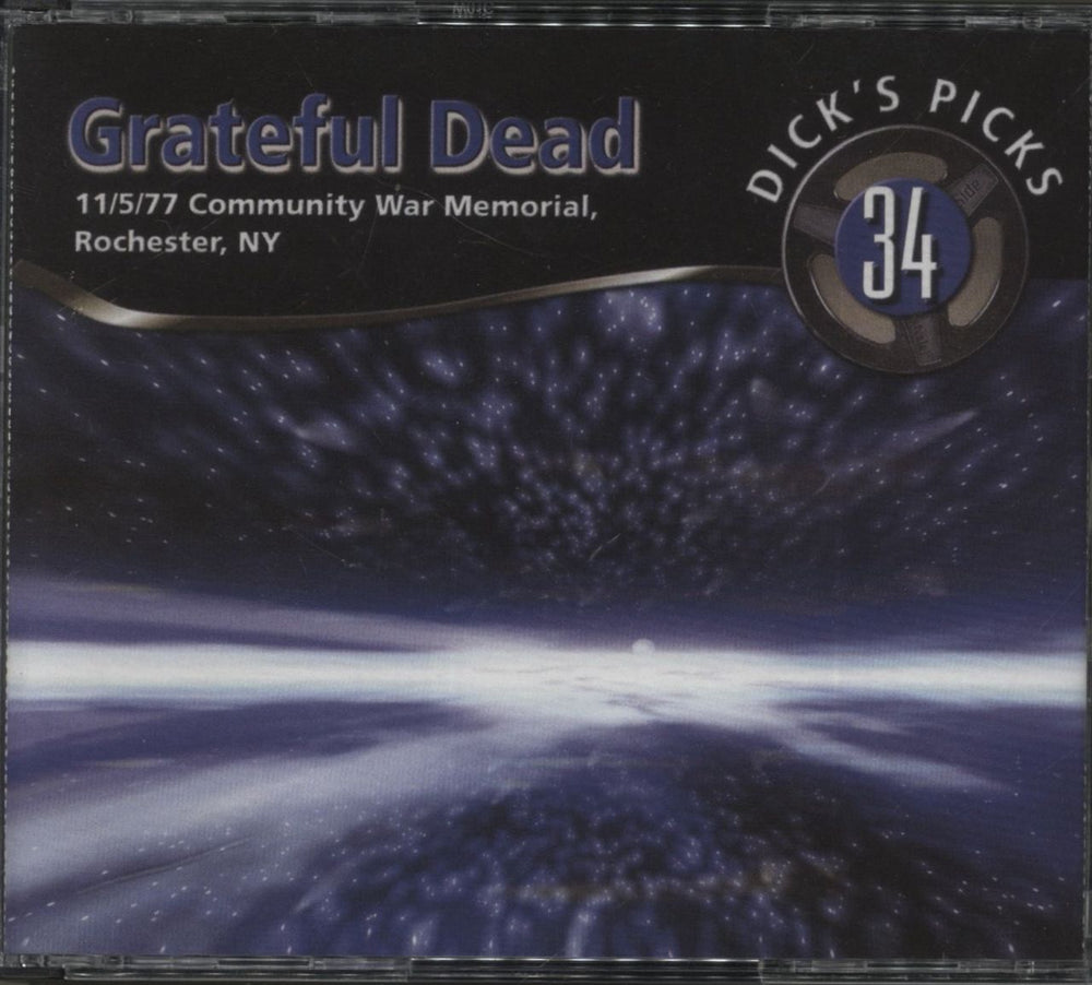 Grateful Dead Dick's Picks Volume Thirty Four US 3-CD album set (Triple CD) RGM-0003