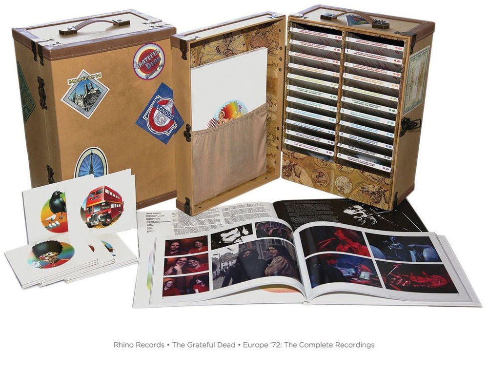 Grateful Dead Europe '72: The Complete Recordings - 73CDs US CD Album Box Set GRA2-6023