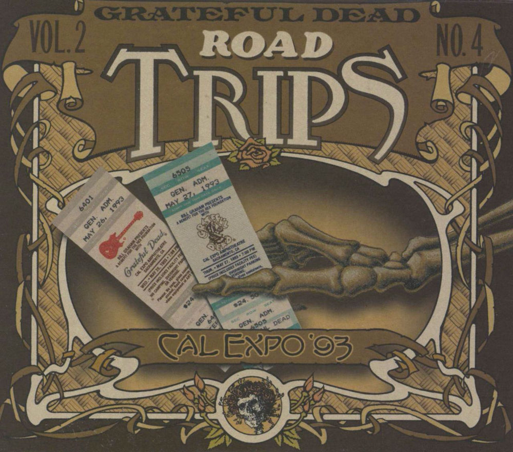 Grateful Dead Road Trips Vol. 2, No. 4: Cal Expo '93 + Bonus CD US 3-CD album set (Triple CD) GRA2-6008