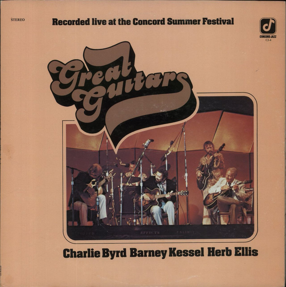 Great Guitars Great Guitars US vinyl LP album (LP record) CJ-4