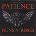 Guns N Roses Patience - P/S US 7" vinyl single (7 inch record / 45) 7-22996