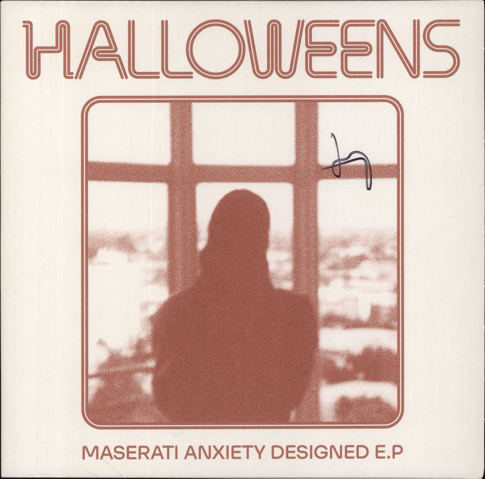 Halloweens Maserati Anxiety Designed - Signed UK 10" vinyl single (10 inch record) HALL0002