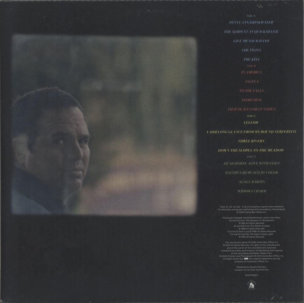 Harold Budd I Know This Much Is True (Music From The HBO Series) - Clear Vinyl - Sealed UK 2-LP vinyl record set (Double LP Album) 5060263723400