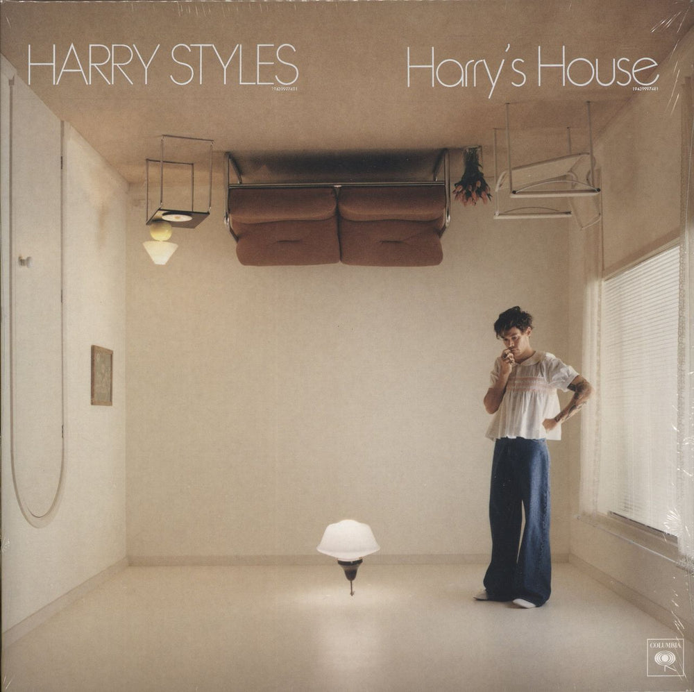Harry Styles Harry's House - Orange Vinyl Pop-Up Store Exclusive UK vinyl LP album (LP record) 196587081416