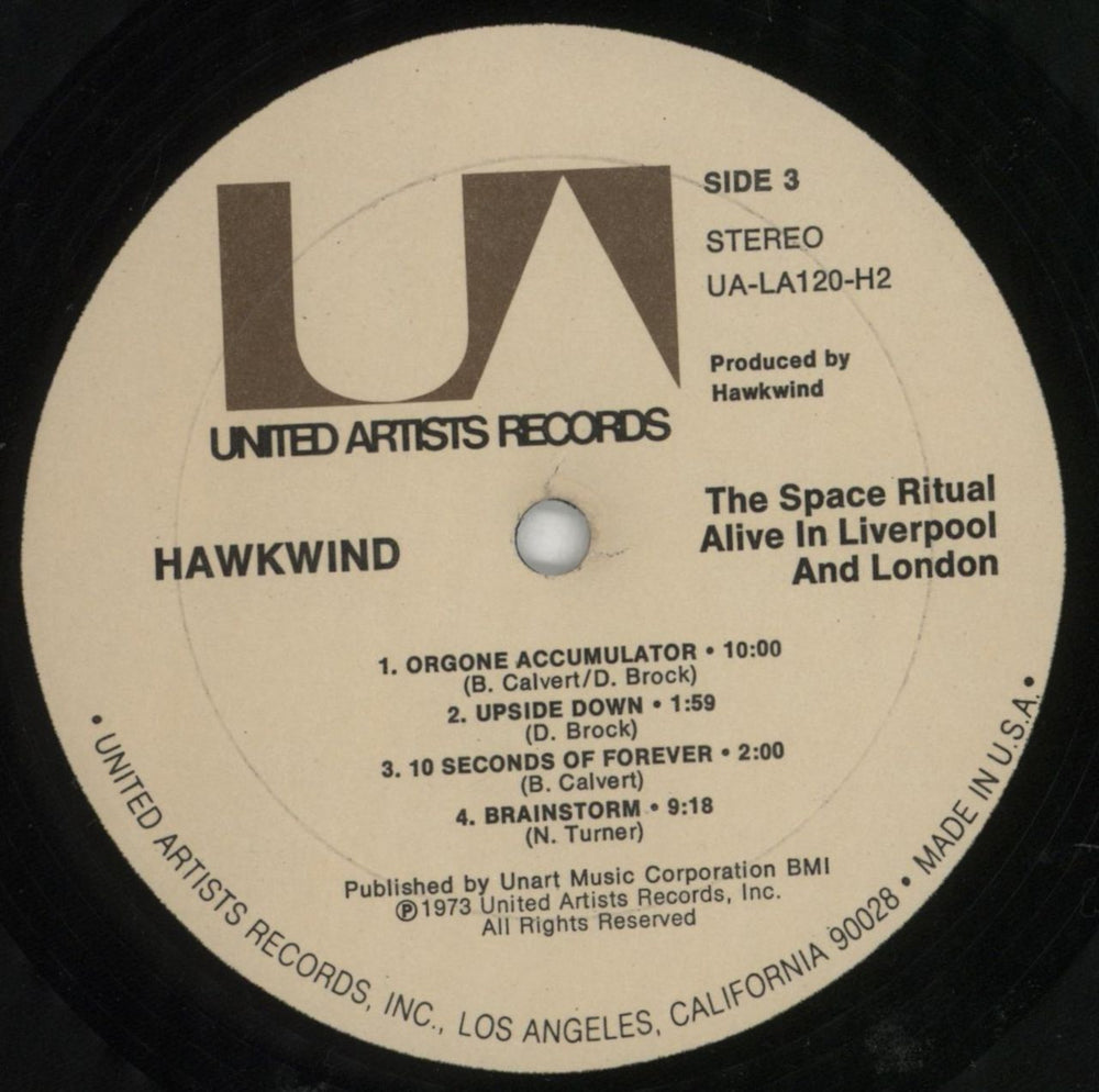 Hawkwind Space Ritual - VG Sleeve US 2-LP vinyl record set (Double LP Album) HWK2LSP851482