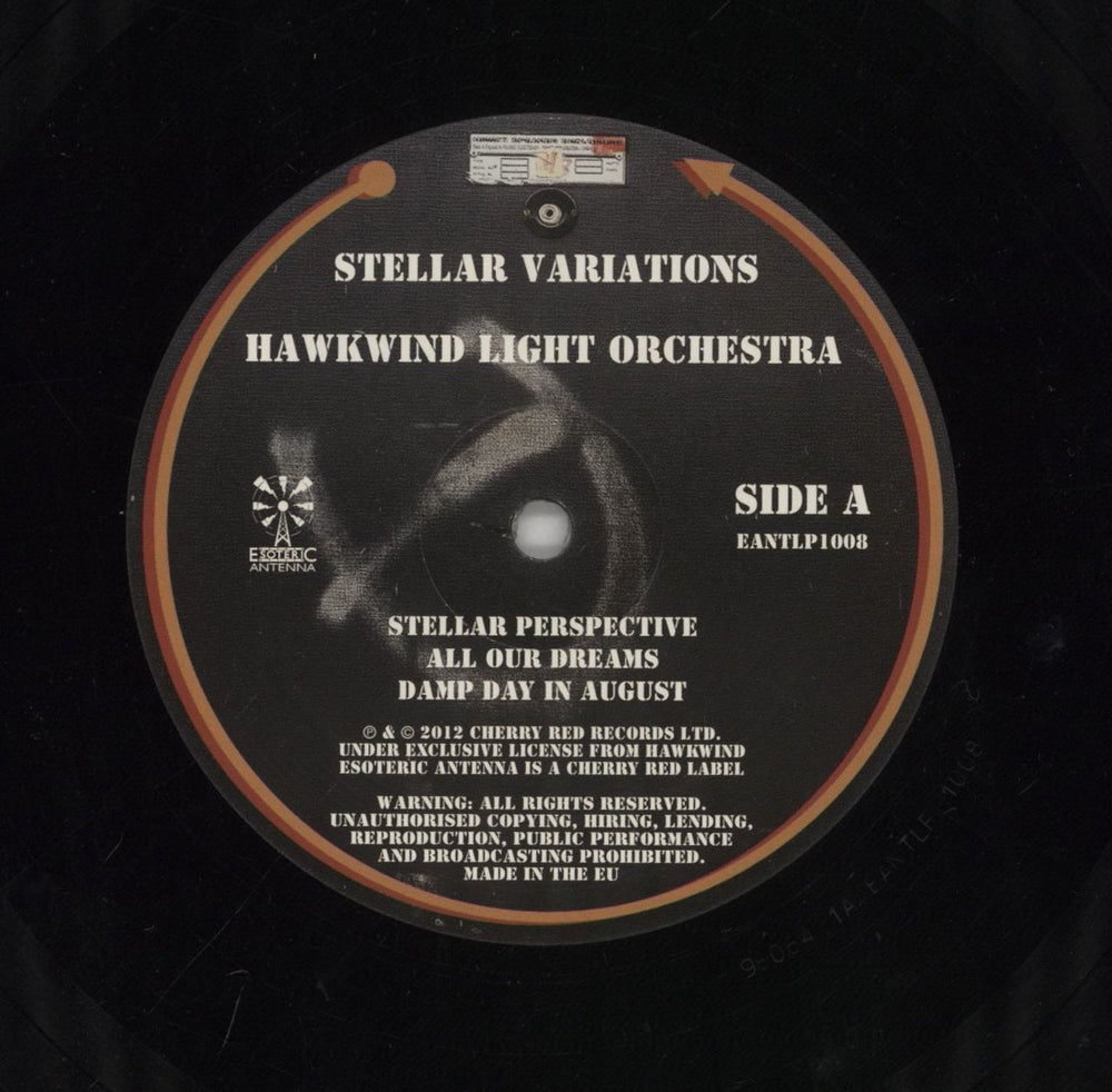Hawkwind Stellar Variations - EX UK vinyl LP album (LP record) HWKLPST861071