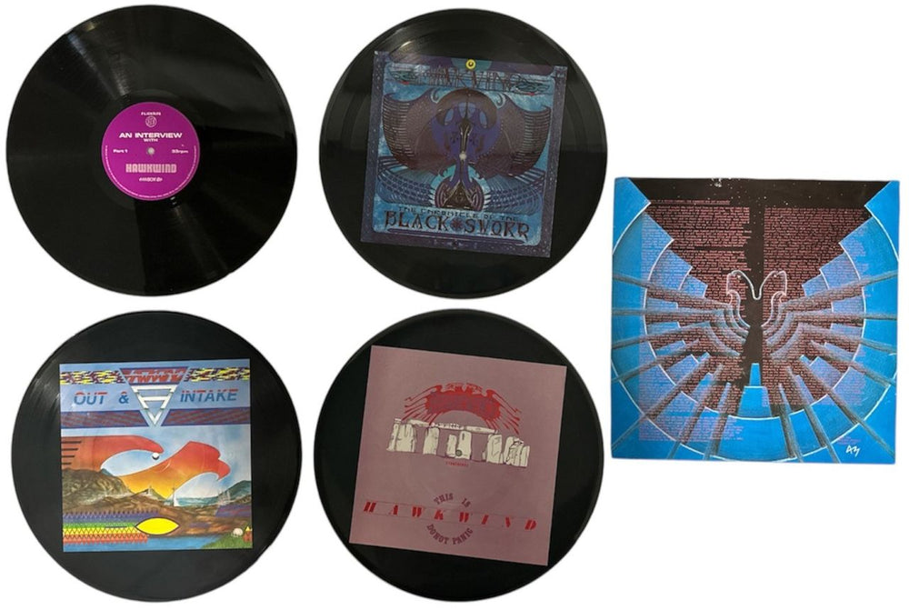 Hawkwind The Official Picture Log Book - EX UK Vinyl Box Set