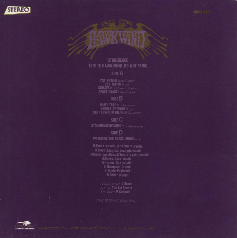 Hawkwind This Is Hawkwind, Do Not Panic - 1st UK 2-LP vinyl record set (Double LP Album)