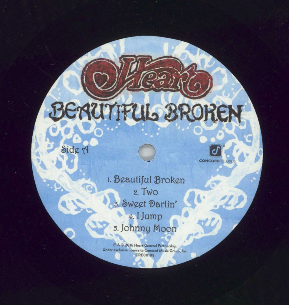 Heart Beautiful Broken US vinyl LP album (LP record) HEALPBE868577