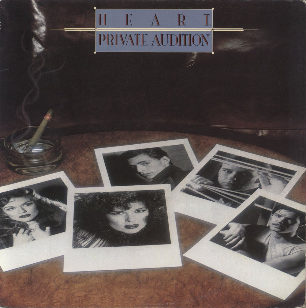 Heart Private Audition Hong Kong vinyl LP album (LP record) 25·3P-361