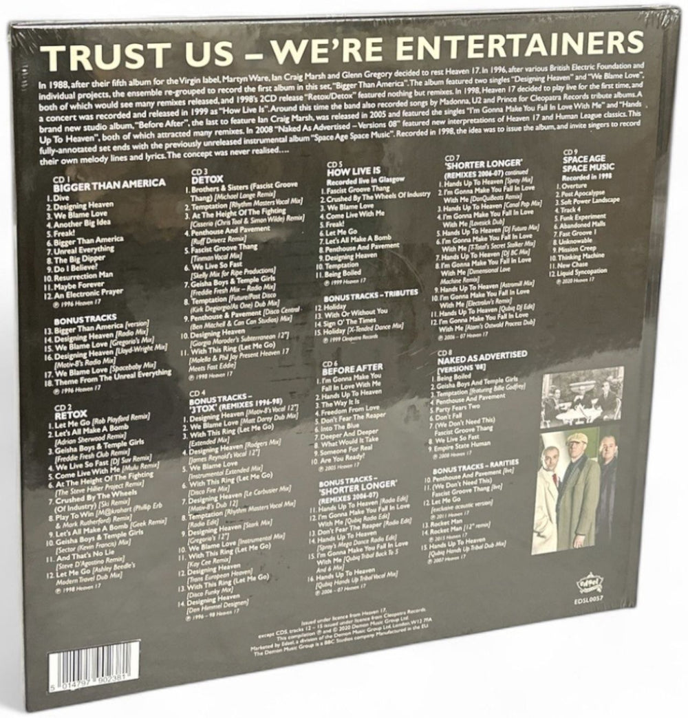 Heaven 17 Another Big Idea [1996-2015] - Deluxe CD Edition + Signed Print - Sealed UK Vinyl Box Set 5014797901872