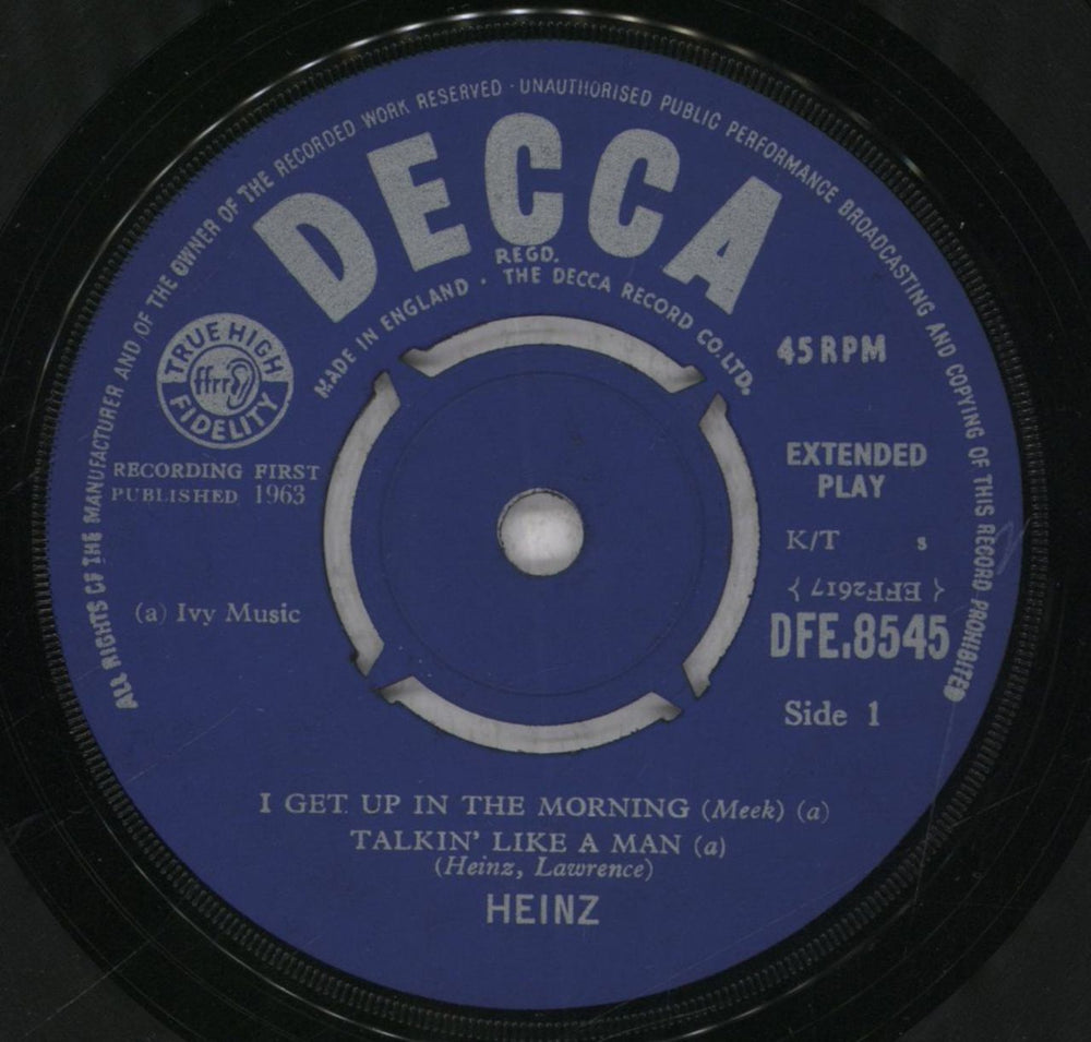 Heinz Heinz UK 7" vinyl single (7 inch record / 45) ZNI07HE839154