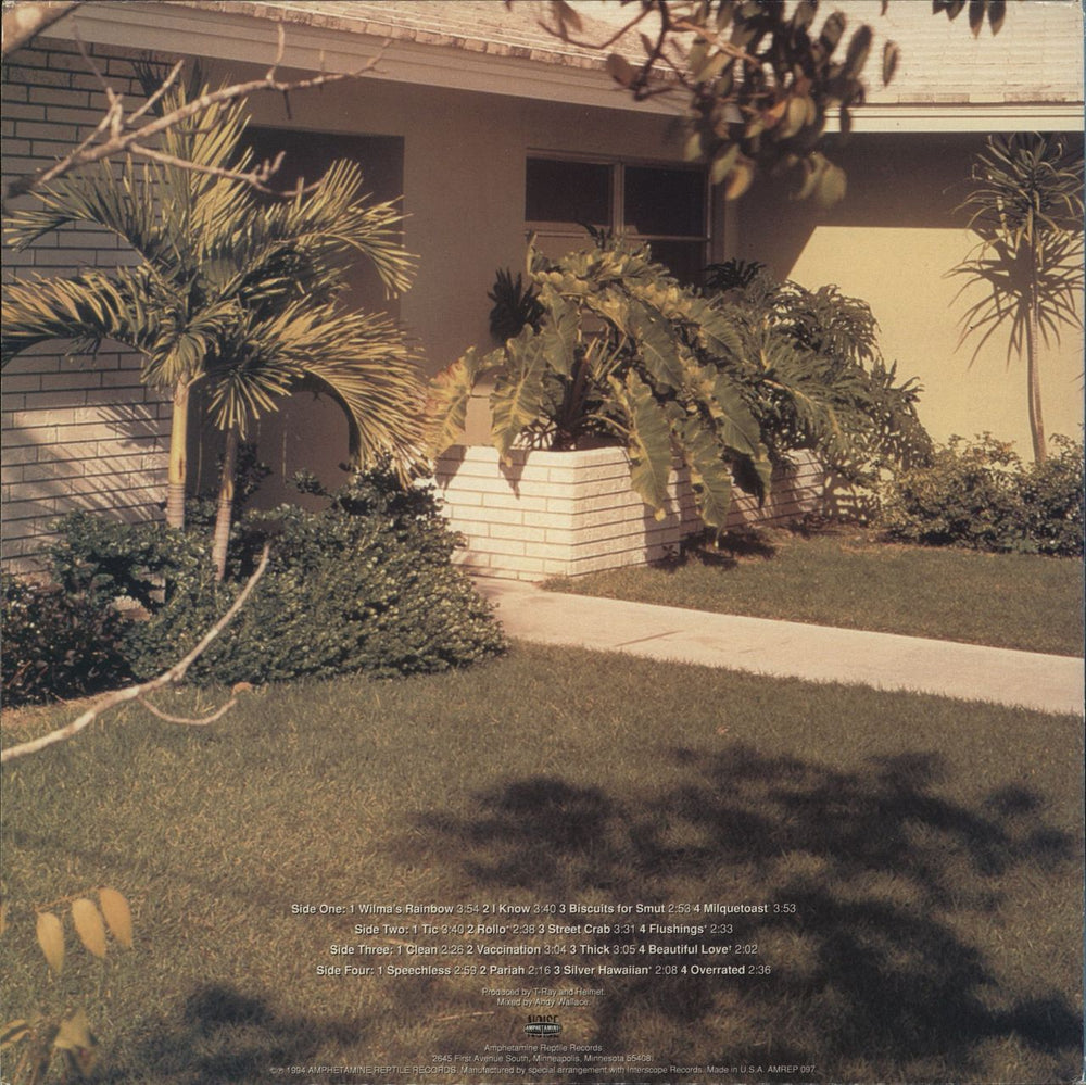 Helmet Betty US 10" vinyl single (10 inch record)