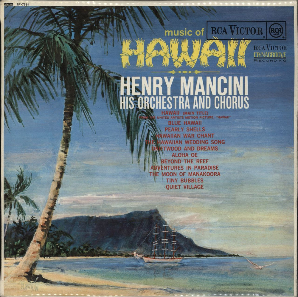 Henry Mancini Music Of Hawaii UK vinyl LP album (LP record) SF-7884