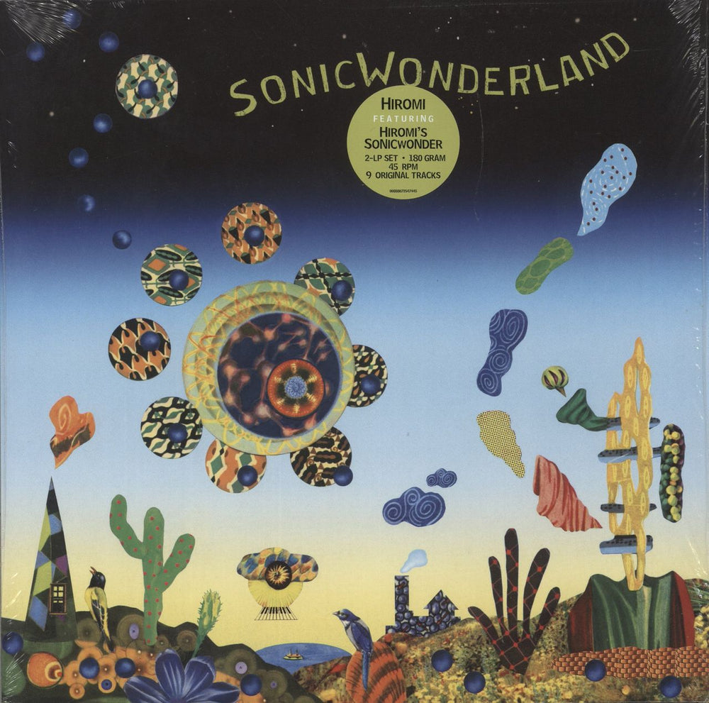 Hiromi Sonic Wonderland - 180gm UK 2-LP vinyl record set (Double LP Album) 00888072547445