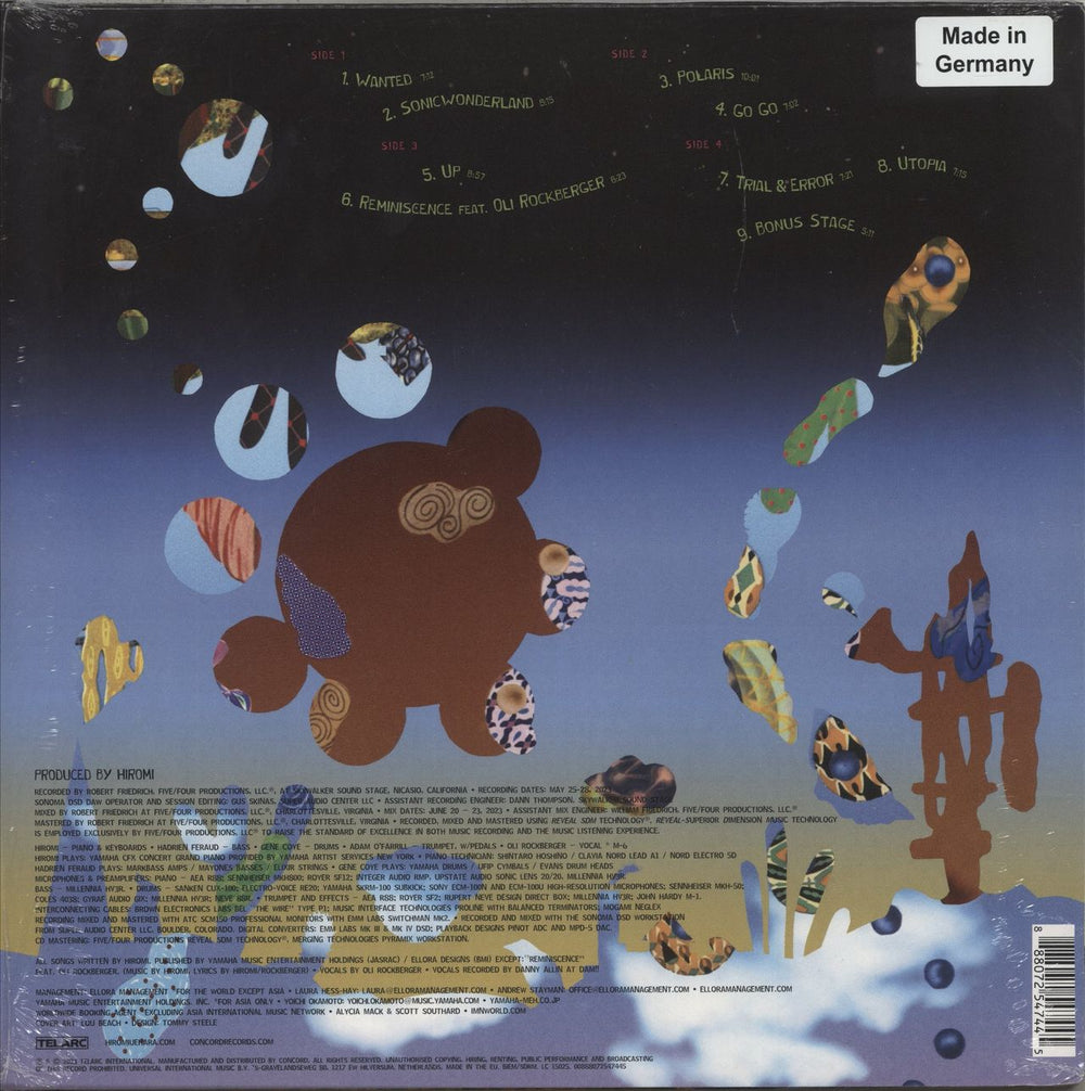 Hiromi Sonic Wonderland - 180gm UK 2-LP vinyl record set (Double LP Album) 0888072547445