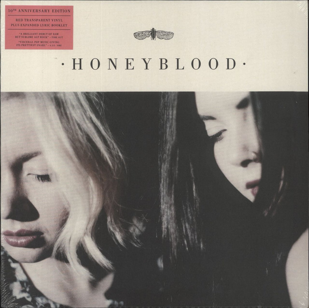 Honeyblood Honeyblood: 10th Anniversary - Red Vinyl - Sealed UK vinyl LP album (LP record) FATLP128X