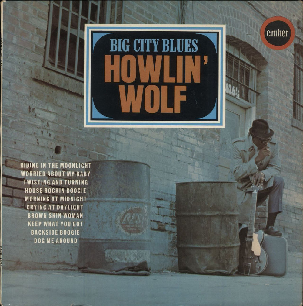 Howlin' Wolf Big City Blues UK vinyl LP album (LP record) EMB3370