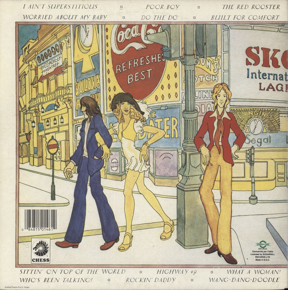 Howlin' Wolf The London Howlin' Wolf Sessions Italian vinyl LP album (LP record) 084815014612