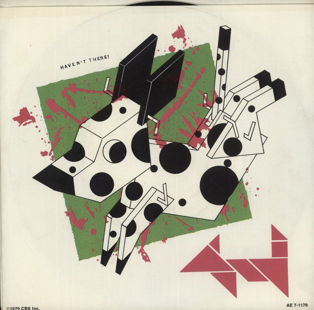 Ian Dury Hit Me With Your Rhythm Stick - P/S US 7" vinyl single (7 inch record / 45)