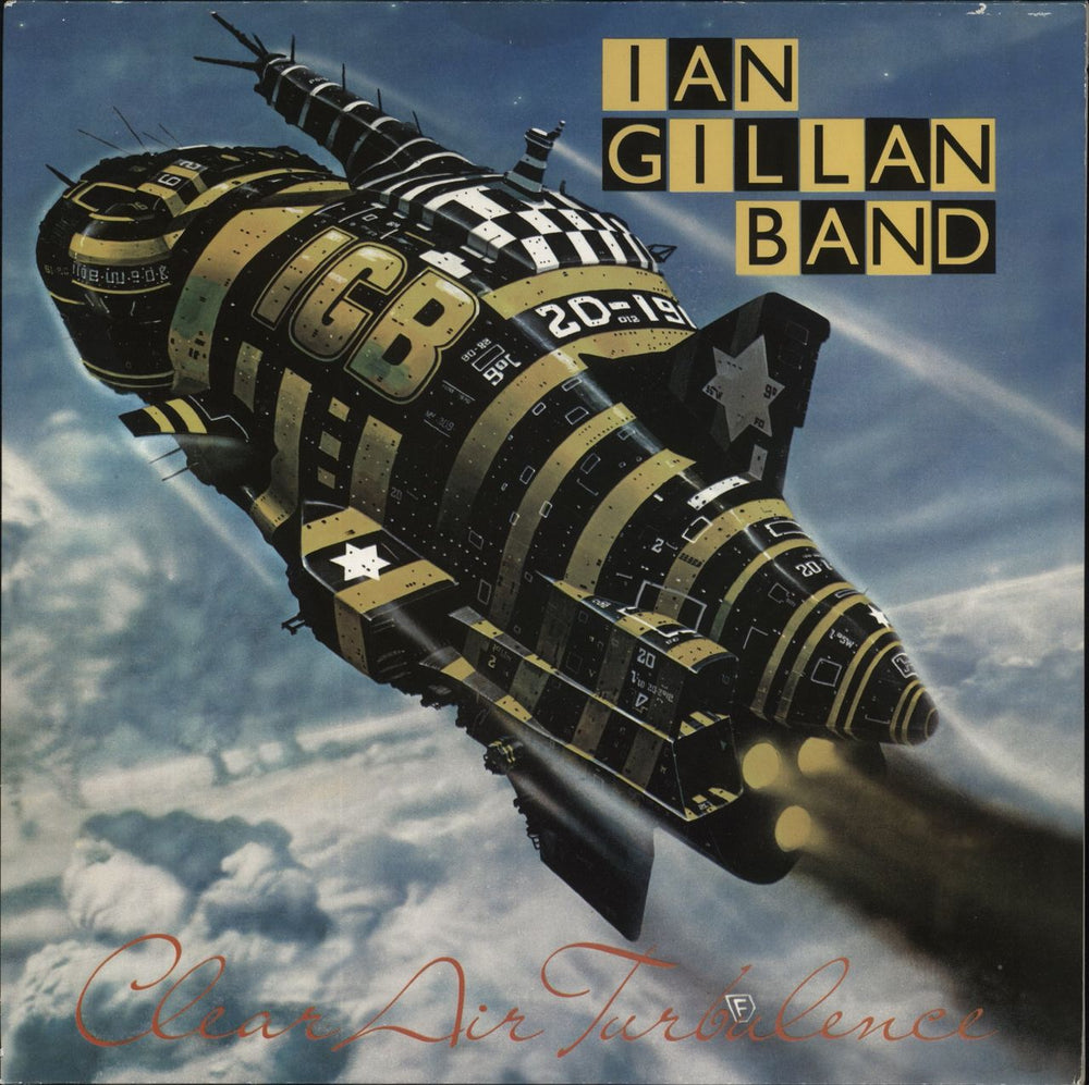 Ian Gillan Clear Air Turbulence - Purple Vinyl UK vinyl LP album (LP record) SFMVC1221