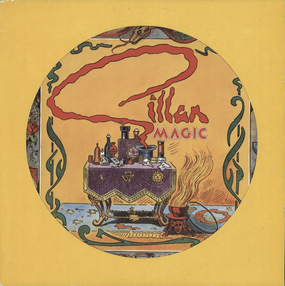 Ian Gillan Magic + Die-Cut Sleeve UK picture disc LP (vinyl picture disc album) VP2238