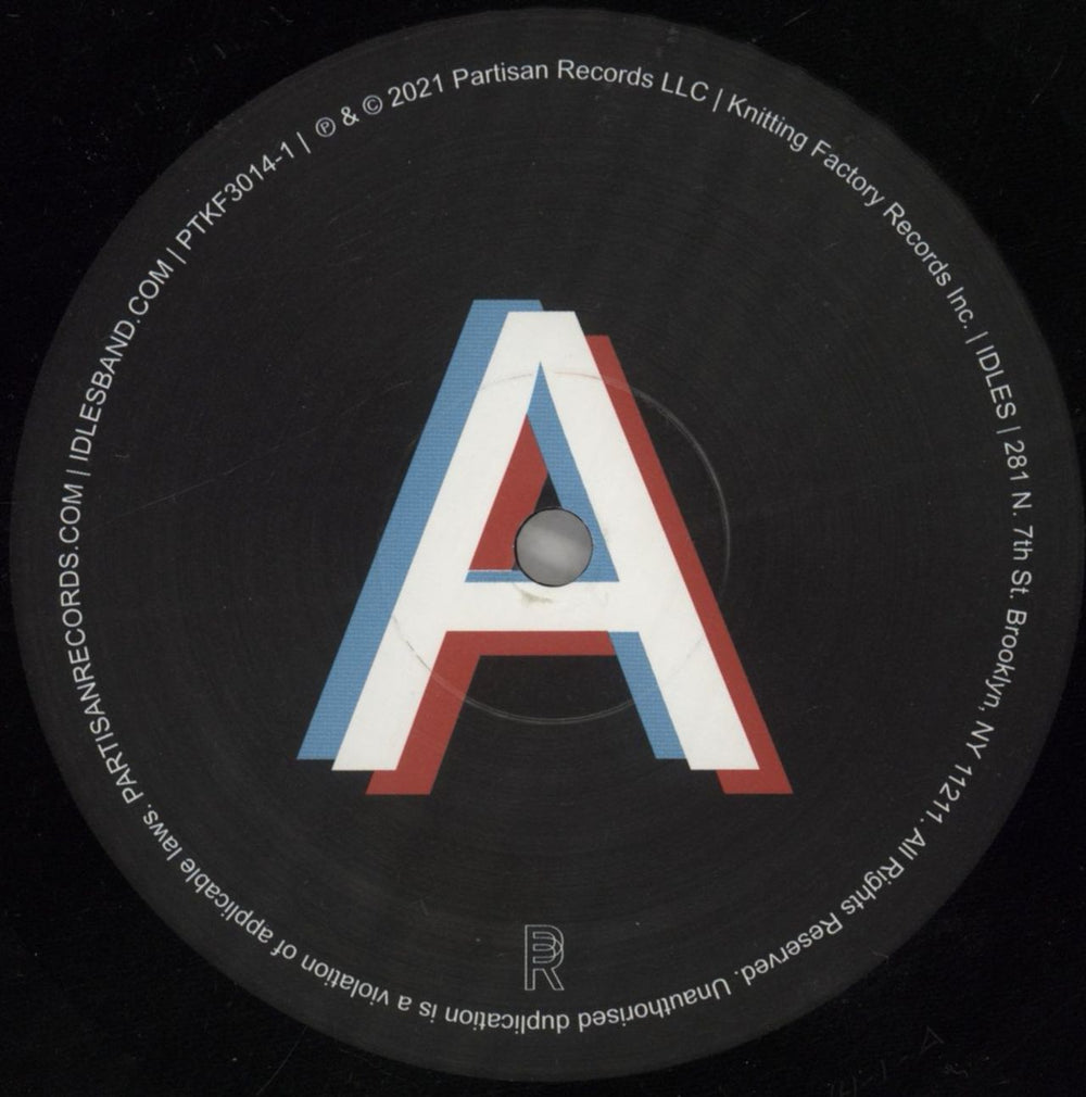 Idles Crawler UK vinyl LP album (LP record) Q7LLPCR859683