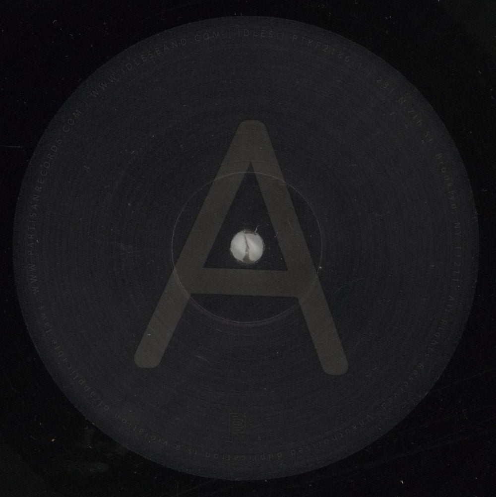 Idles Ultra Mono - stickered shrink US vinyl LP album (LP record) Q7LLPUL864816