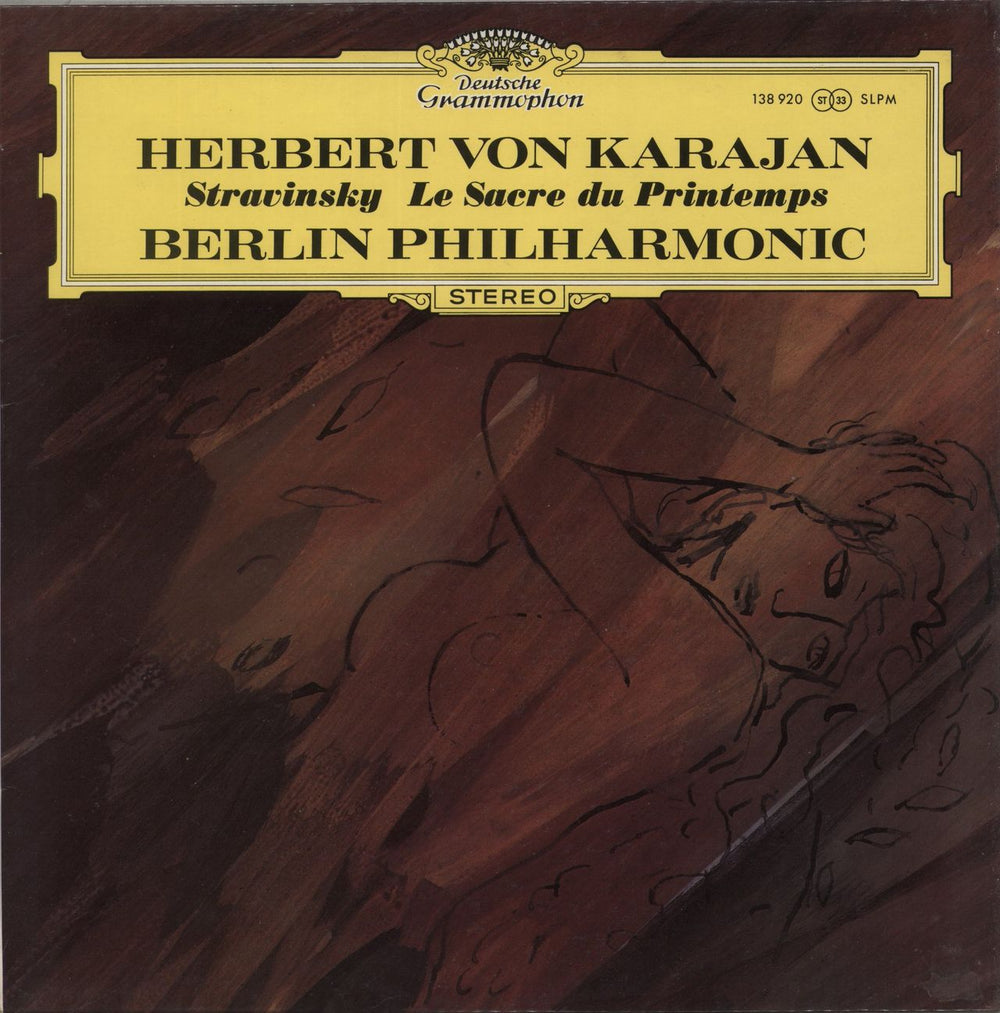 Igor Stravinsky Le Sacre Du Printemps UK vinyl LP album (LP record) 138920
