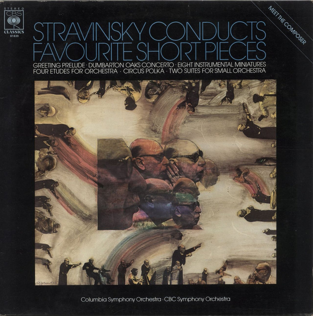 Igor Stravinsky Stravinsky Conducts Favorite Short Pieces UK vinyl LP album (LP record) 61839