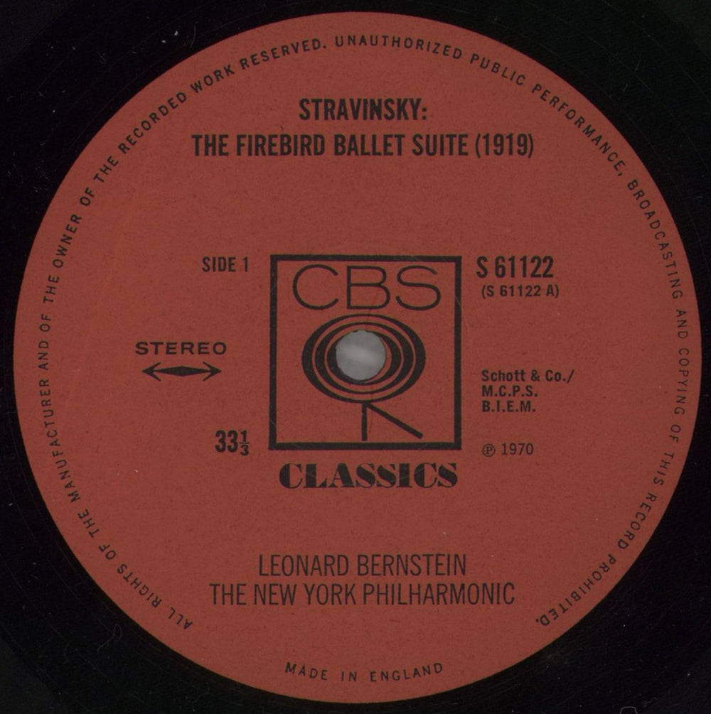 Igor Stravinsky Stravinsky: Petrushka & The Firebird Suite (1919) UK vinyl LP album (LP record) S0ULPST858963