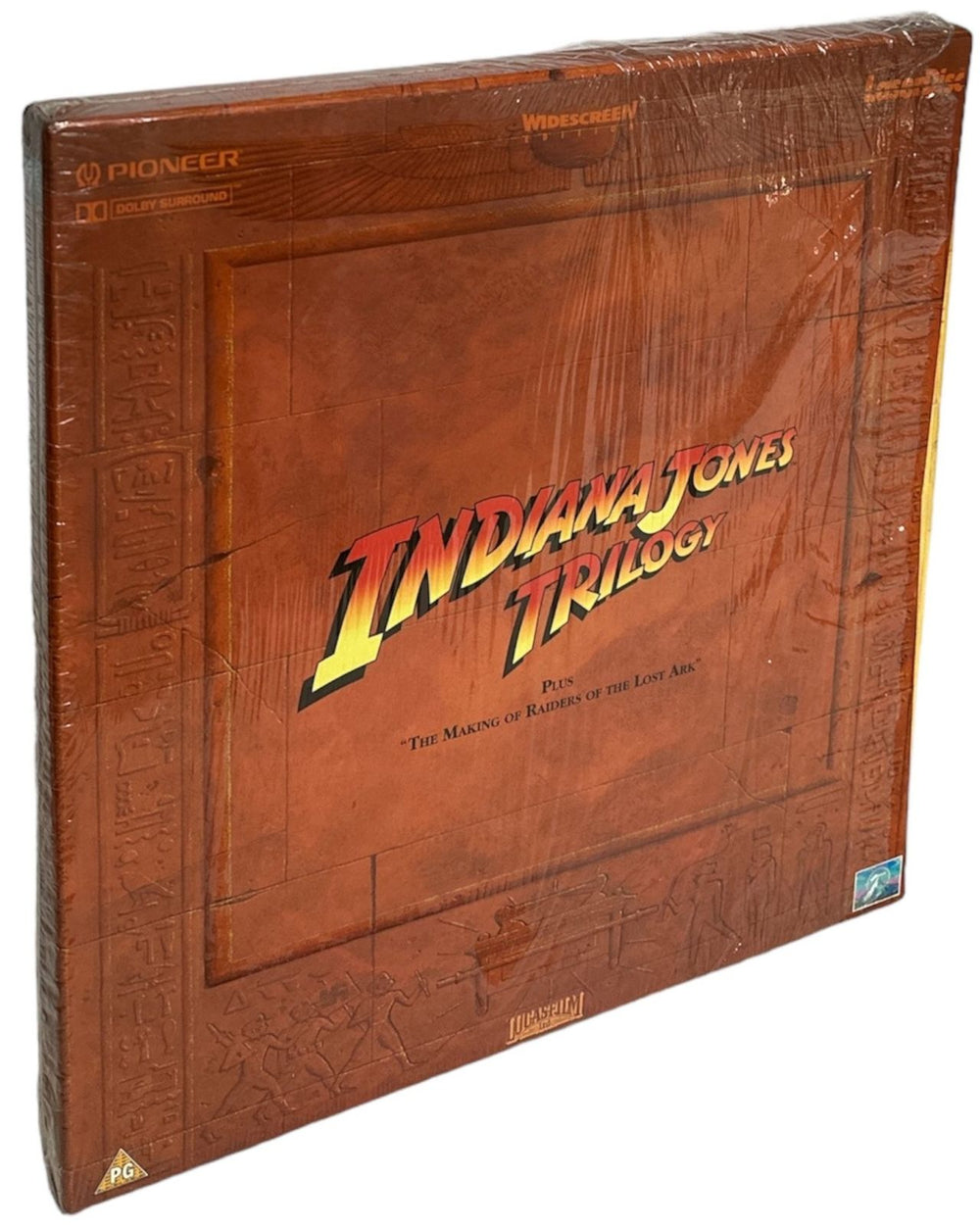 Indiana Jones Trilogy UK laserdisc / lazerdisc